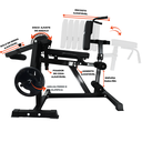 Ver mais imagens de Cadeira Extensora e Mesa Flexora Perna Glúteo 4 em 1 Yangfit