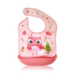 Babador Impermeável Cata Migalhas Coletor Conjunto 3 Peças - 5 - 3