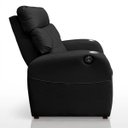 Ver imagem 4 de Poltrona do Papai Reclinável com Massagem Londres Corino Preto