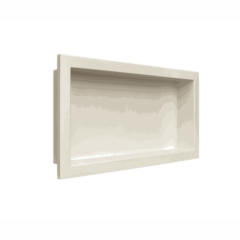 NICHO DE PAREDE P/ EMBUTIR BANHEIRO COZINHA 30CM X 60CM - GERPLAST:Bege