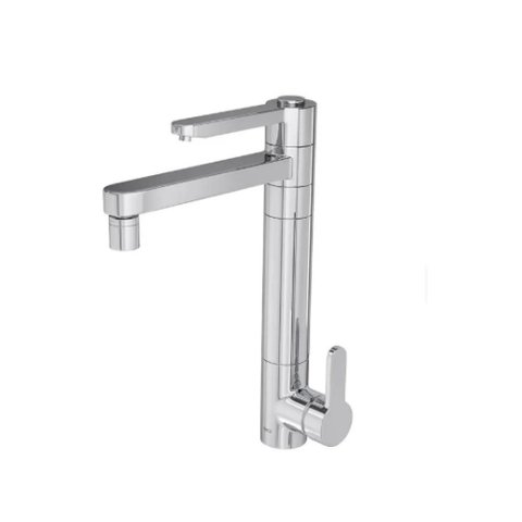 Misturador Monocomando de Mesa com Filtro para Cozinha Twin Click Cromado - Deca