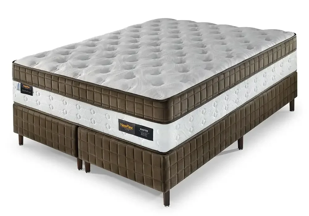 Ver imagem 5 de Conjunto Colchão Casal Master Brown - 1,38x1,88
