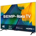 Ver imagem 2 de Smart TV Roku Semp Toshiba LED 50 Polegadas 4K UHD Wi-Fi HDR 50RK8600