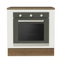 Ver imagem 6 de Balcão para Forno de Embutir 80 X 60 Cm com Tampo Rustic/branco Agata, Glamy, Stella Madesa
