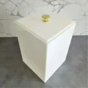 Ver imagem 4 de Lixeira Acrilica Luxo Premium Escritorio, Cozinha, Lavabo, Copa 10 Litros Esconde Sacola