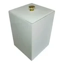 Ver imagem 5 de Lixeira Acrilica Luxo Premium Escritorio, Cozinha, Lavabo, Copa 10 Litros Esconde Sacola