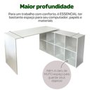 Ver imagem 5 de Escrivaninha Nero Ii - Branco 6078