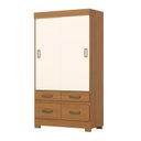 Ver imagem 2 de Guarda-roupa Infantil Flex 2 Portas de Correr 4 Gavetas