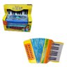 SANFONA INFANTIL MINI ACORDEON ESTILO PROFISSIONAL DULCET 16 BAIXOS BRINQUEDO MUSICAL CRIANÇA - 1