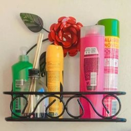 Porta Shampoo Rústico em Ferro Várias Cores:laranja - 8
