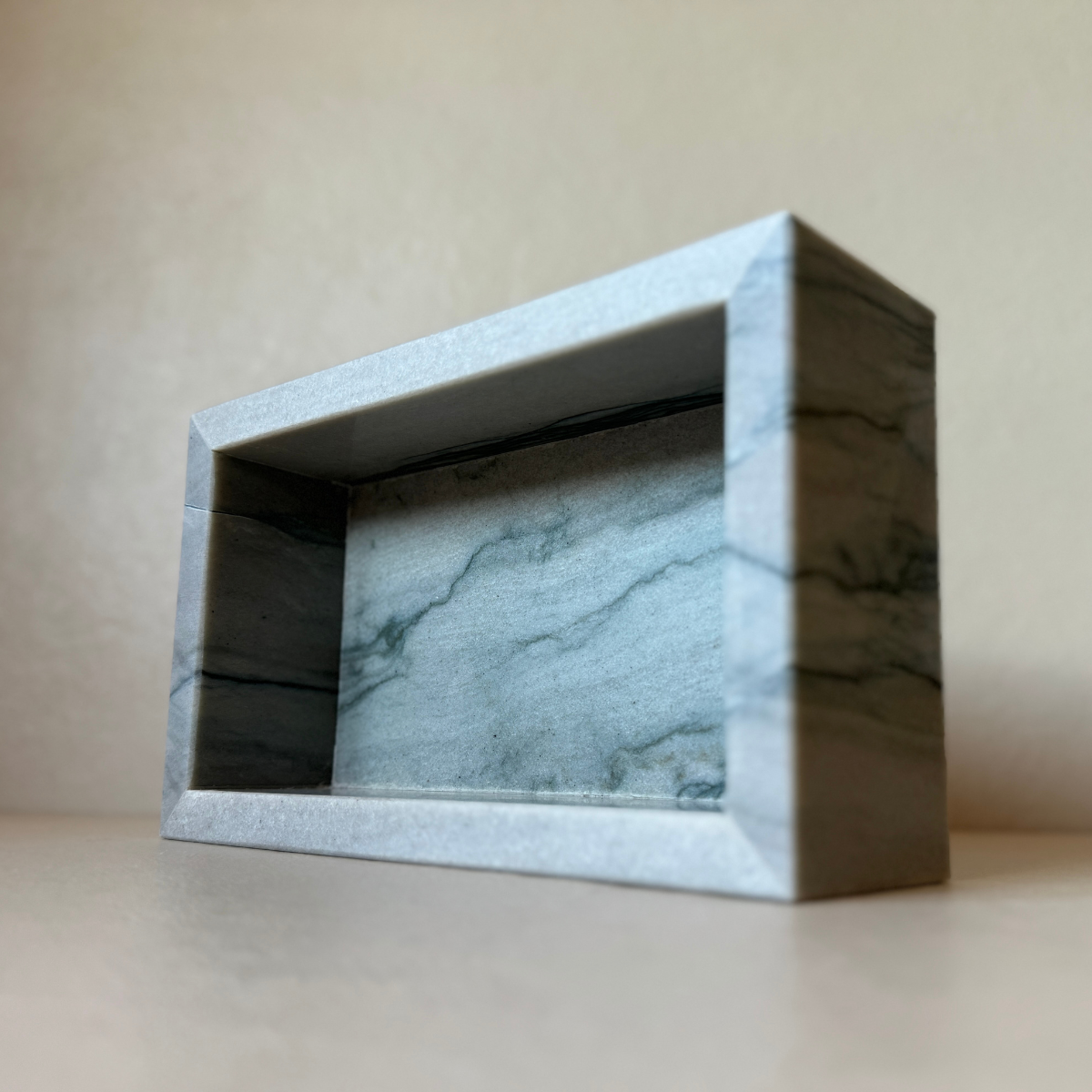 Porta Lenço Lineare Quartzito Perla Grey Polido - 4