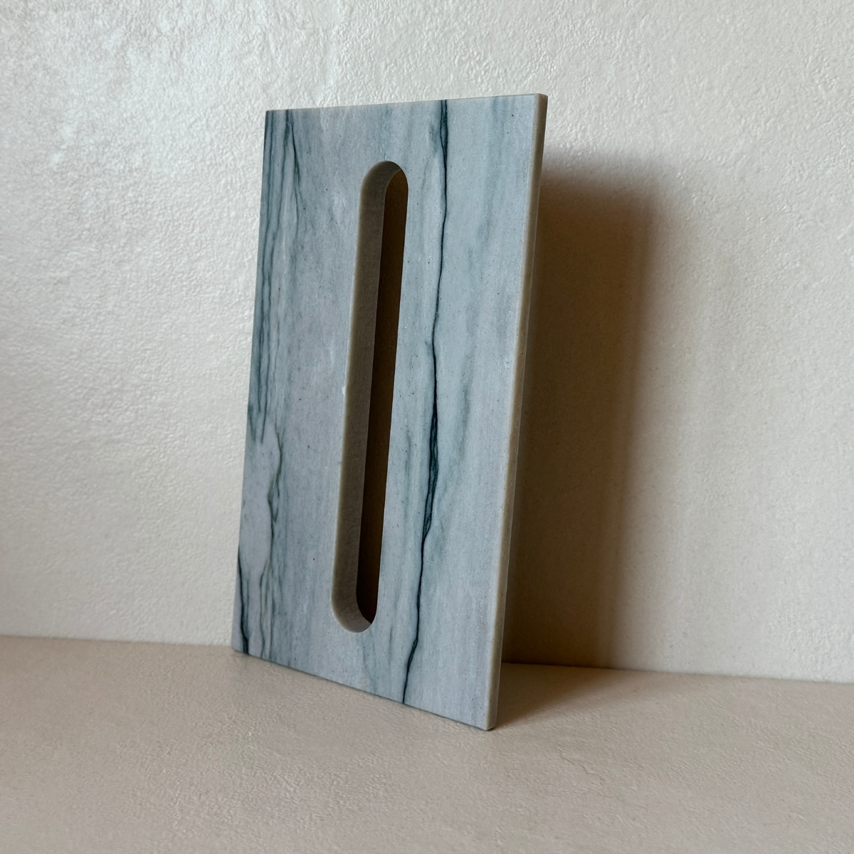 Porta Lenço Lineare Quartzito Perla Grey Polido - 5