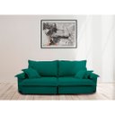Ver imagem 1 de Sofá Retrátil e Reclinável Paris 2.00m Super Pillow - Verde