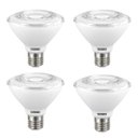 Ver imagem 1 de Kit 4 Lâmpada de Led Par30 9,9w 2700k Ip65 E27 Biv Taschibra Cor:2700k