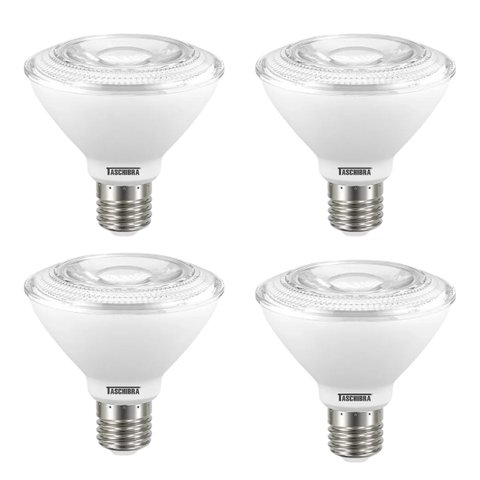 Kit 4 Lâmpada de Led Par30 9,9w 2700k Ip65 E27 Biv Taschibra Cor:2700k