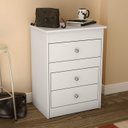 Ver imagem 3 de Pendeadeira 60cm 3 Gavetas com Banqueta Estofada Mb 1011 Movelbento