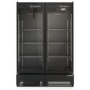 Ver imagem 2 de Expositor Vertical Linha Carbono 2 Portas Gcbc950cb Gelopar Refrigerador 957 Litros All Black 220v