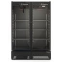 Ver imagem 2 de Expositor Vertical Linha Carbono 2 Portas Gcbc950cb Gelopar Refrigerador 957 Litros All Black 220v