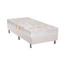 Ver imagem 1 de Cama Box Solteiro: Colchão Espuma Castor D28 Sleep Max + Base CRC Courano White(88x188)