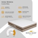 Ver imagem 3 de Cama Box com Baú Casal Bioclassic Molas Ensacadas Marrom Royal Sleep