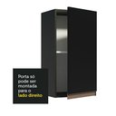 Ver imagem 6 de Armário de Cozinha Aéreo 35 cm 1 Porta Preto Reims Madesa