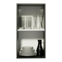 Ver imagem 5 de Armário de Cozinha Aéreo 35 cm 1 Porta Preto Reims Madesa