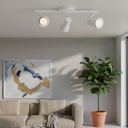 Ver imagem 3 de Luminária de Teto Spot Trilho Triplo Direcionável Octa 3 Lâmpadas Praia Litoral E27 Bivolt