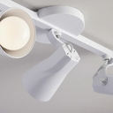 Ver imagem 2 de Luminária de Teto Spot Trilho Triplo Direcionável Octa 3 Lâmpadas Praia Litoral E27 Bivolt