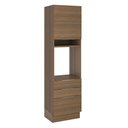 Ver imagem 1 de Torre Quente Madesa Stella 60 cm 1 Porta 3 Gavetas Rustic Cor:Rustic