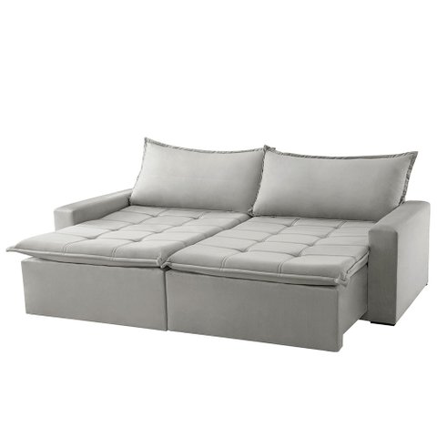 Sofa Cama e Reclinavel Imperatriz 2,20m 04 Lugares Txr