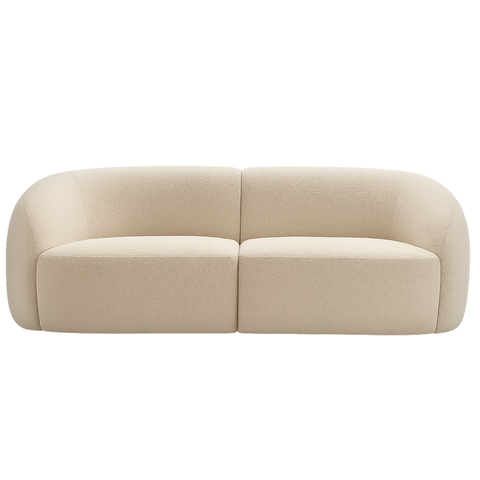 Sofá Nuvem 210cm Conforto Premium Decorativo Orgânico