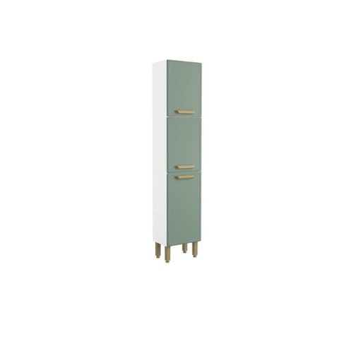 Paneleiro de Cozinha Bella C/ 3 Portas 40cm Verde - Bertolini
