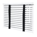 Ver imagem 1 de Persiana Horizontal - 1,50m Larg X 1,50m Alt - Alumínio 50mm com Fita Decorativa - Cor: Branca - Fit