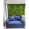 Kit 12 Placas Painel Jardim Vertical Artificial Verde Planta Decorativa Flexivel Natureza Inverno - 5