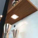 Ver imagem 2 de Painel Home Suspenso Tv até 58 1 Porta 3 Prateleiras Maragogi Calacatta Freijó Calacatta Freijó