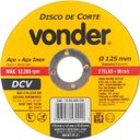Ver imagem 1 de Disco de Corte 125,0X1,2X22,23 DCV - Vonder