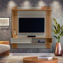 Ver imagem 3 de Painel Home Pitanga TV Até 60 Polegadas Linea Brasil Amendoa/ Titanio