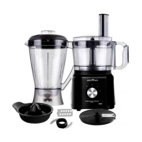 Multiprocessador All In One 900w Britânia Preto 127v