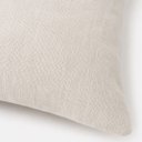 Ver imagem 6 de Kit 2 Capa Almofada Linho Macio Luxo 45x45 Decorativa com Ziper Offwhite