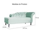Ver imagem 6 de Divã Recamier Styllus Veludo Lado Esquerdo