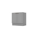 Ver imagem 4 de Balcão De Cozinha 2 Portas 80 Cm Amy Casa 812