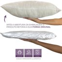 Ver imagem 2 de Travesseiro Body Pillow Aconchego Inteligente 40x135cm Branco