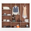 Ver imagem 6 de Guarda-Roupa Casal 6 Portas Romeu Branco - Panorama Móveis