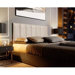 Conjunto Cabeceira Cama Casal 1,60 com 2 Mesinhas Quarto - 6