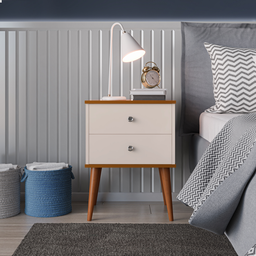 Conjunto Cabeceira Cama Casal 1,60 com 2 Mesinhas Quarto - 3
