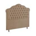 Ver imagem 3 de Kit Cama Box Casal + Cabeceira Estofada com Botonê Bridgerton Espresso Móveis