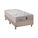 Ver imagem 1 de Cama Box Solteiro: Colchão Molas Ensacadas Orthoflex MasterPocket Pleasure + Base CRC Suede Clean(