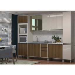 Armário de Cozinha Luciane 3 Portas Linea - 2