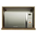 Ver imagem 7 de Armário Aéreo Madesa 60 Cm com Nicho para Forno Rustic