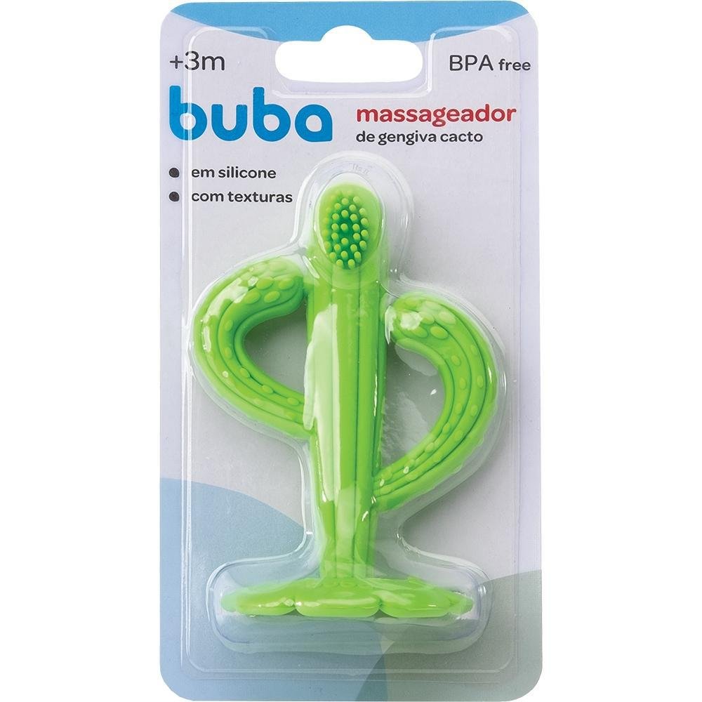 Massageador de Gengiva Cacto - Buba | MadeiraMadeira